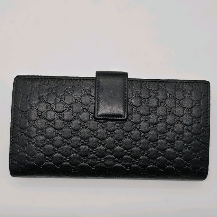 정품 구찌 마이크로시마 장지갑--2