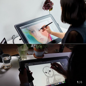 와콤 신티크 DTK-2260(22인치 액정타블렛)+어고트론 모니터암 LX 블랙 세트