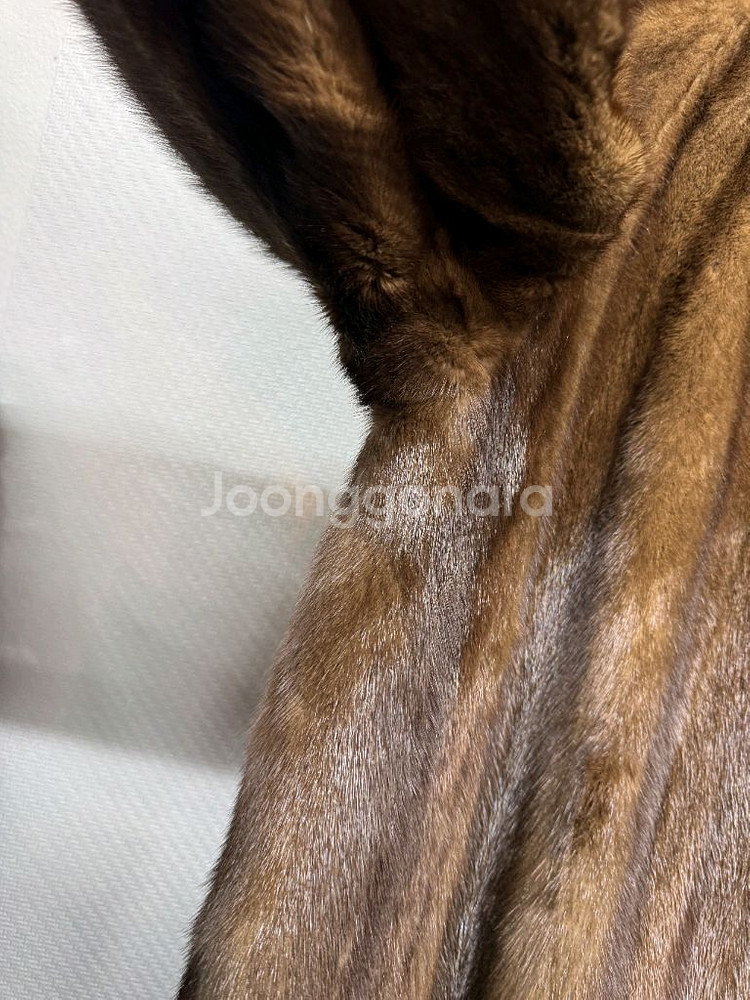 콘코드리아 사가 로얄등급 롱 밍크 코트(66~77)--2