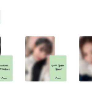 프로미스나인 막콘 멤버쉽 포카 일괄 이미지