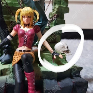 데스노트 디오라마 피규어 해골 모형 구매해요 이미지