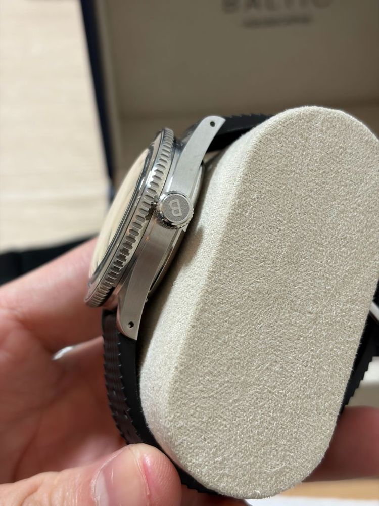 발틱 아쿠아스카프 블랙실버 (브레이슬릿, 러버)--4