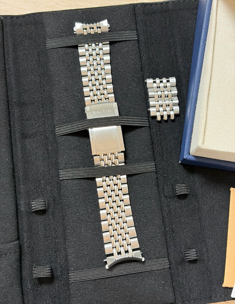 발틱 아쿠아스카프 블랙실버 (브레이슬릿, 러버)--7