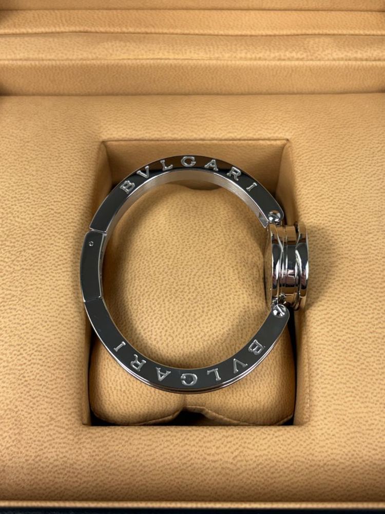 불가리 비제로원 다이아 12p 뱅글 여성시계--4