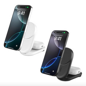 벨킨 QI2 25W 2in1 무선 충전기 WIZ039 화이트