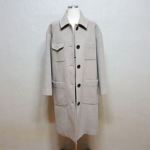 새상품)SOUP 오버핏 핸드메이드 울 여성 코트 55/66/날씬77