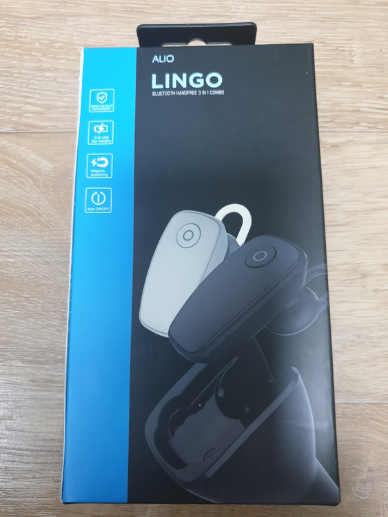 ALIO LINGO 링고 블루투스 이어셋 핸즈프리 (차량용 시거잭거치대, 데스크용 USB거치대 포함)--5