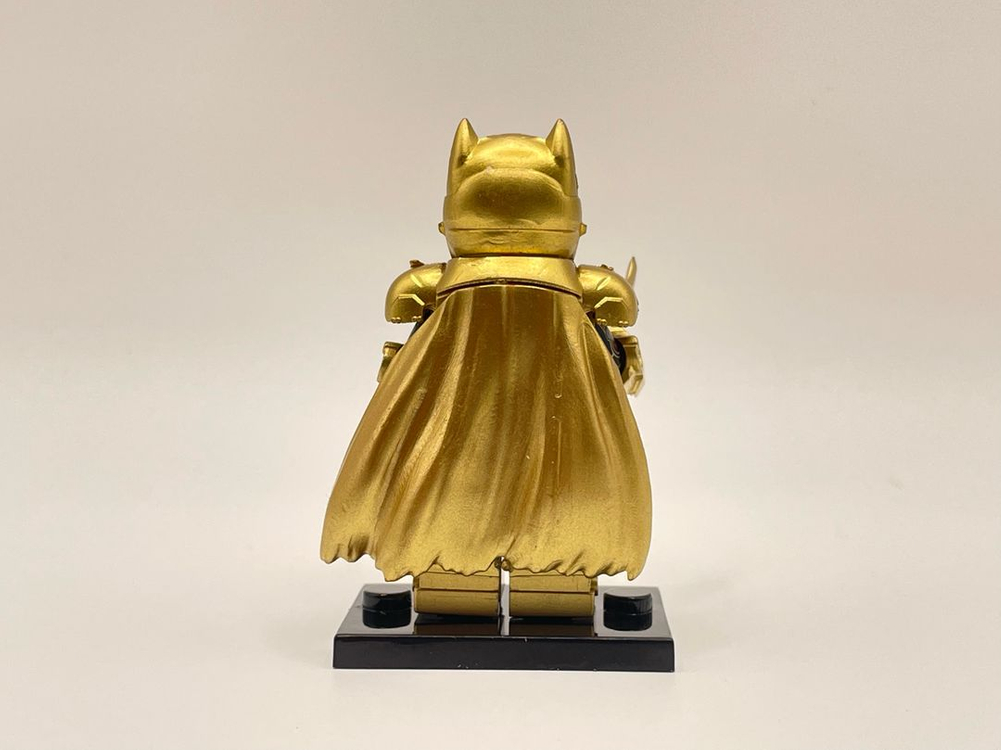 레고(호환)커스텀 마블 슈퍼히어로 DC 피규어 골드 배트맨--1