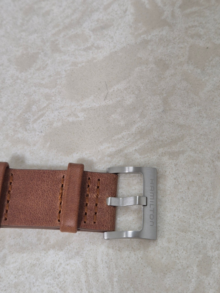 해밀턴 20mm 가죽 나토 밴드 이미지