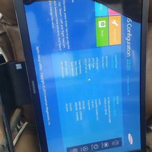 삼성 27인치 일체형 PC 커브드 액정 깨짐