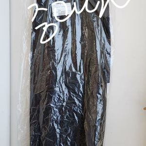 럭키슈에뜨 스커트 새상품 치마 롱 2단 캉캉 플리츠 레터링 원피스 럭슈