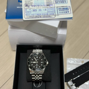 세이코 sne573 정품 러버+롱아일랜드 쥬빌레