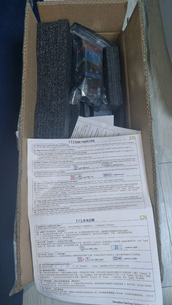 레이저 각인기 two tree사 tts - 55 이미지