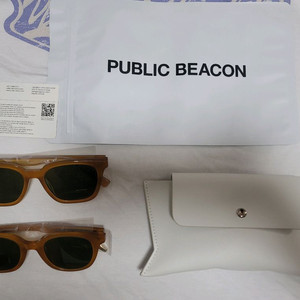 퍼블릭비컨선글라스 윌로우 랑 버킨2 미사용품 판매합니다
