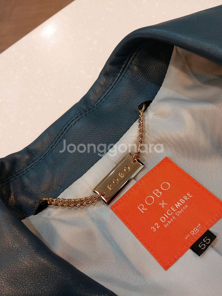 ROBO X 32DICEMBRE 양가죽 라이더자켓 55 사이즈 여성용 (루즈핏) 택포42,000원--1