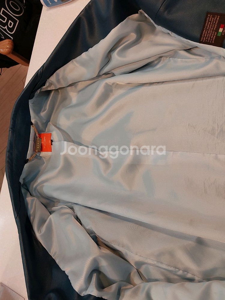 ROBO X 32DICEMBRE 양가죽 라이더자켓 55 사이즈 여성용 (루즈핏) 택포42,000원--9