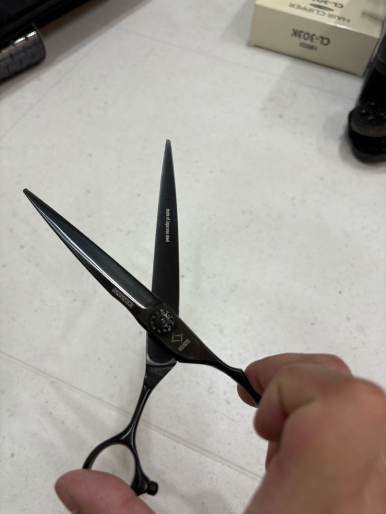 사사키 가위셋트 (블런트 틴닝 장가위)--7