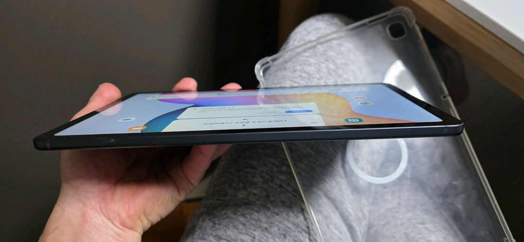 삼성 갤럭시 탭 S6 Lite 그레이 S펜 포함--1