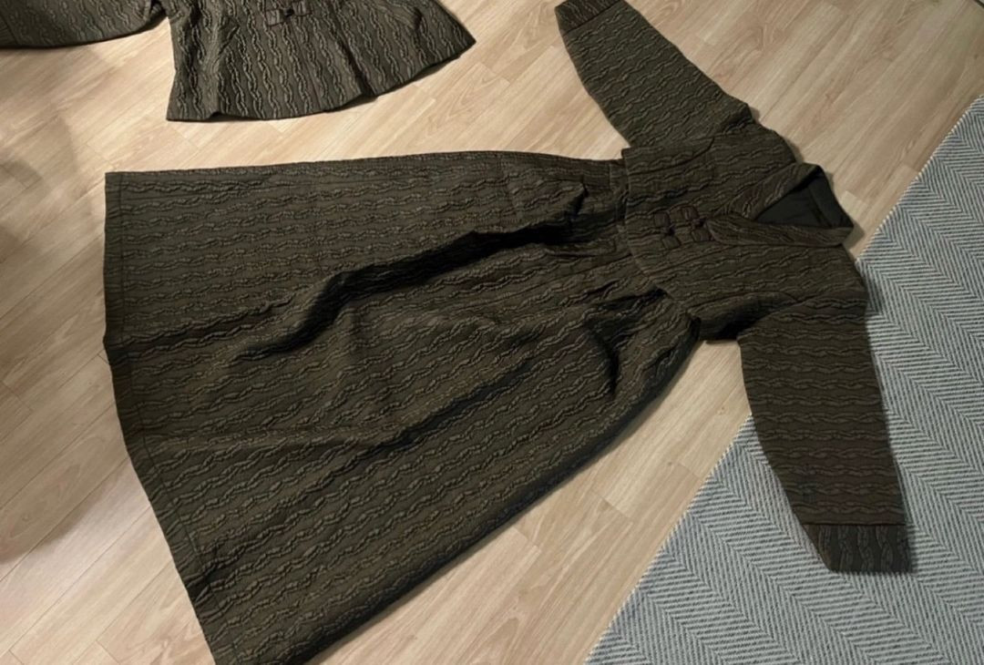 겨울용 누비 생활한복 3피스 66사이즈 새상품--1