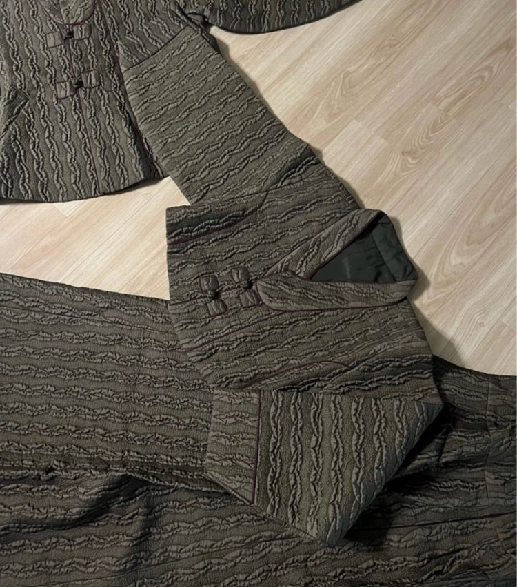 겨울용 누비 생활한복 3피스 66사이즈 새상품--2