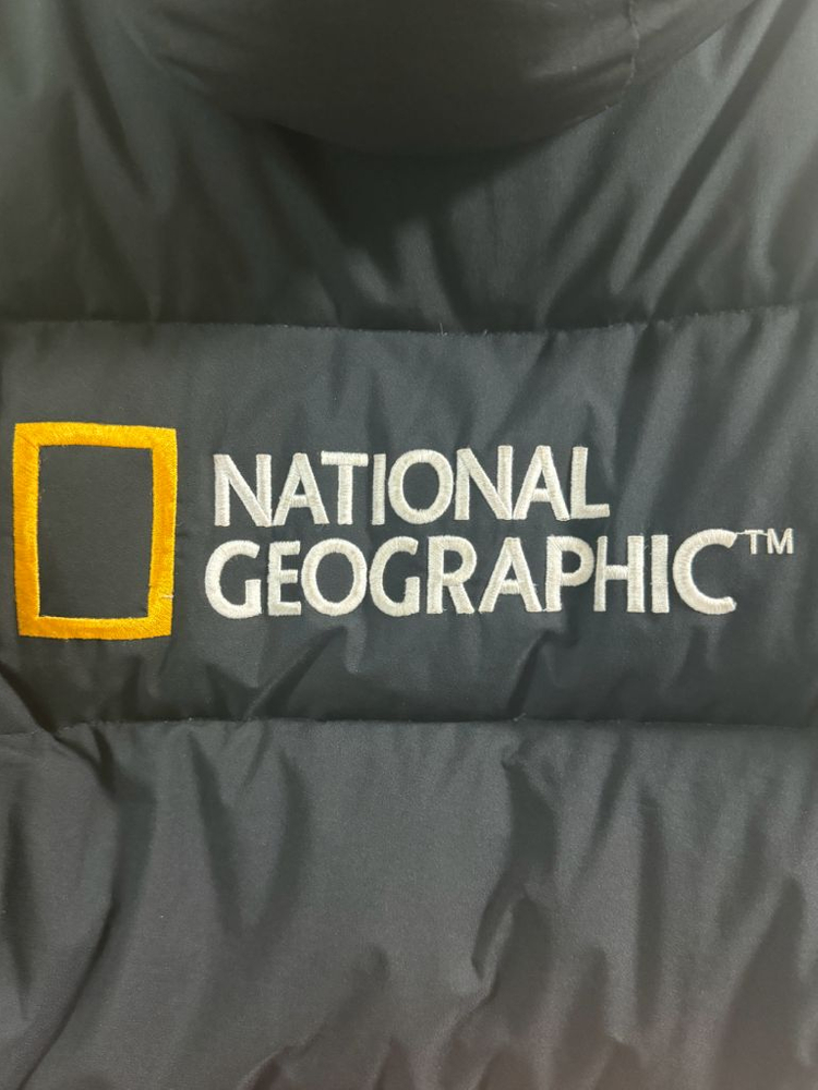 내셔널지오그래픽 롱패딩 블랙 M 이미지