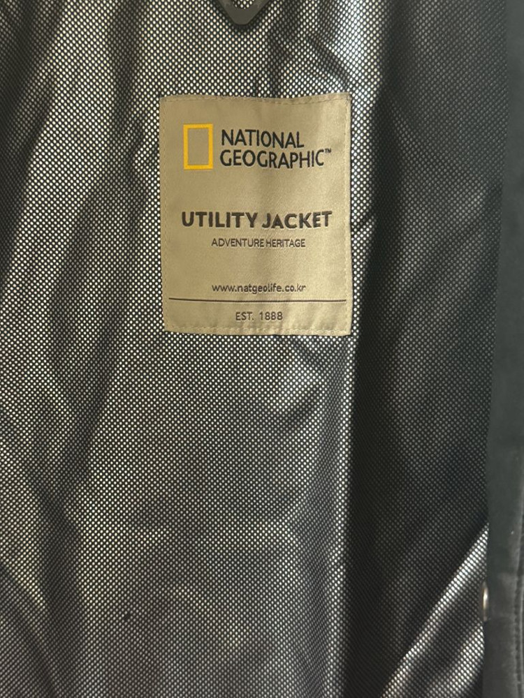 내셔널지오그래픽 롱패딩 블랙 M 이미지