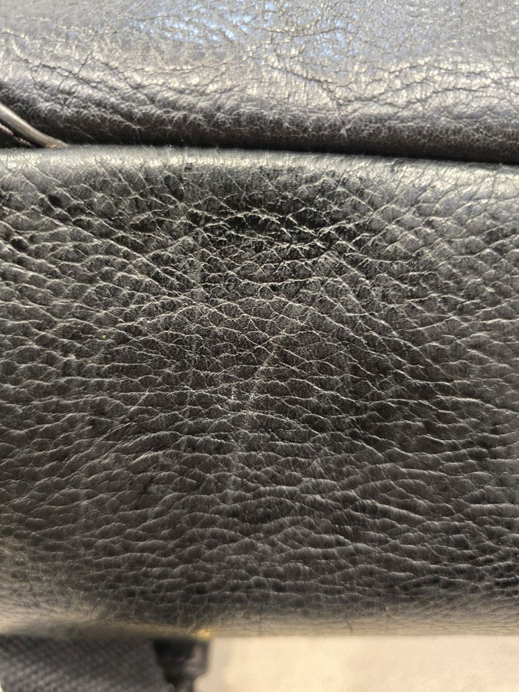 파슬 FOSSIL 트레비스 남성 블랙 소가죽 백팩--9