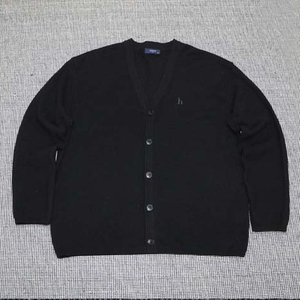 헤지스 골프 블랙 가디건 105