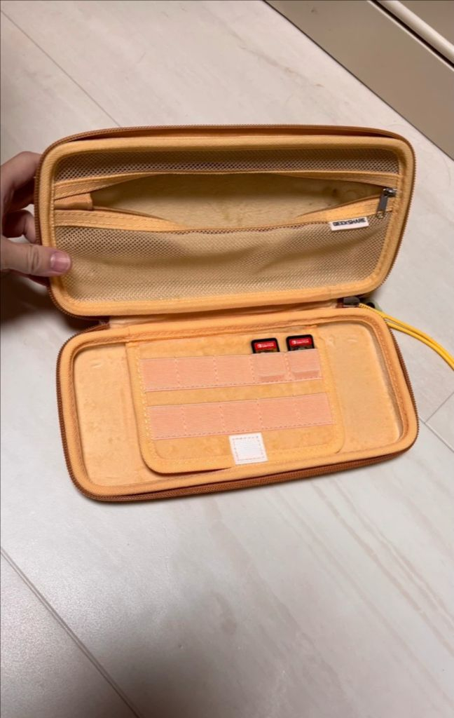 닌텐도 스위치 OLED 파우치 케이스 가방 삼색냥 이미지