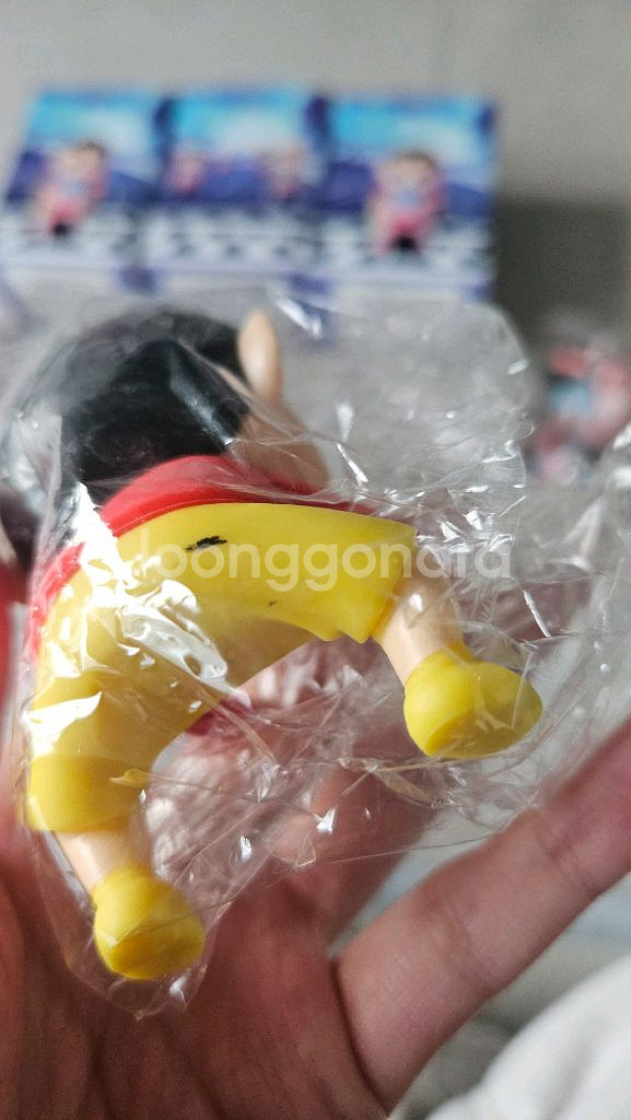 짱구짱아흰둥이 오토바이피규어 3종--1