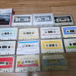 트로트 카세트 테이프 일괄 판매