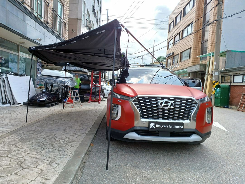 가로바/루프박스/자전거캐리어/어닝/하드탑텐트/윈드가드 정품캐리어 장착 전국 무료택배 출장장착 이미지