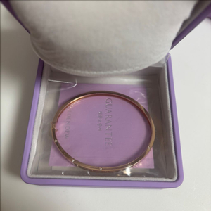 골든듀 리플렉션 뱅글 팔찌 M 로즈골드 새상품