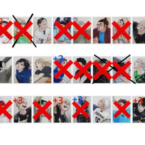 하이큐 추억의 스냅 포토카드 크로니클 포카 추억 원화 이미지