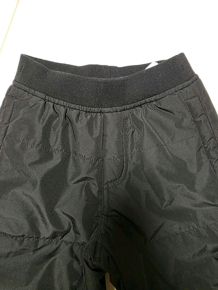 탑텐키즈 패딩바지 120 눈썰매바지 방수방한바지 블랙--1