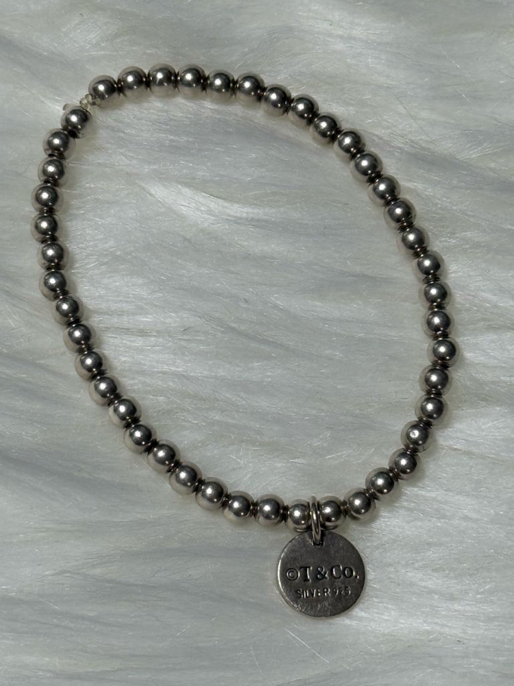 925 순은 실버 팔찌--1