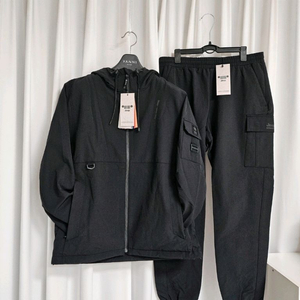 (겨울러닝템) 지프 남성 우븐 트랙수트세트 새옷