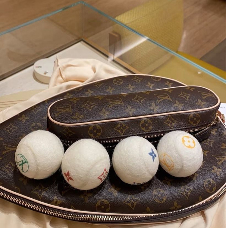 루이비통 모노그램 테니스 라켓 커버 세트--3