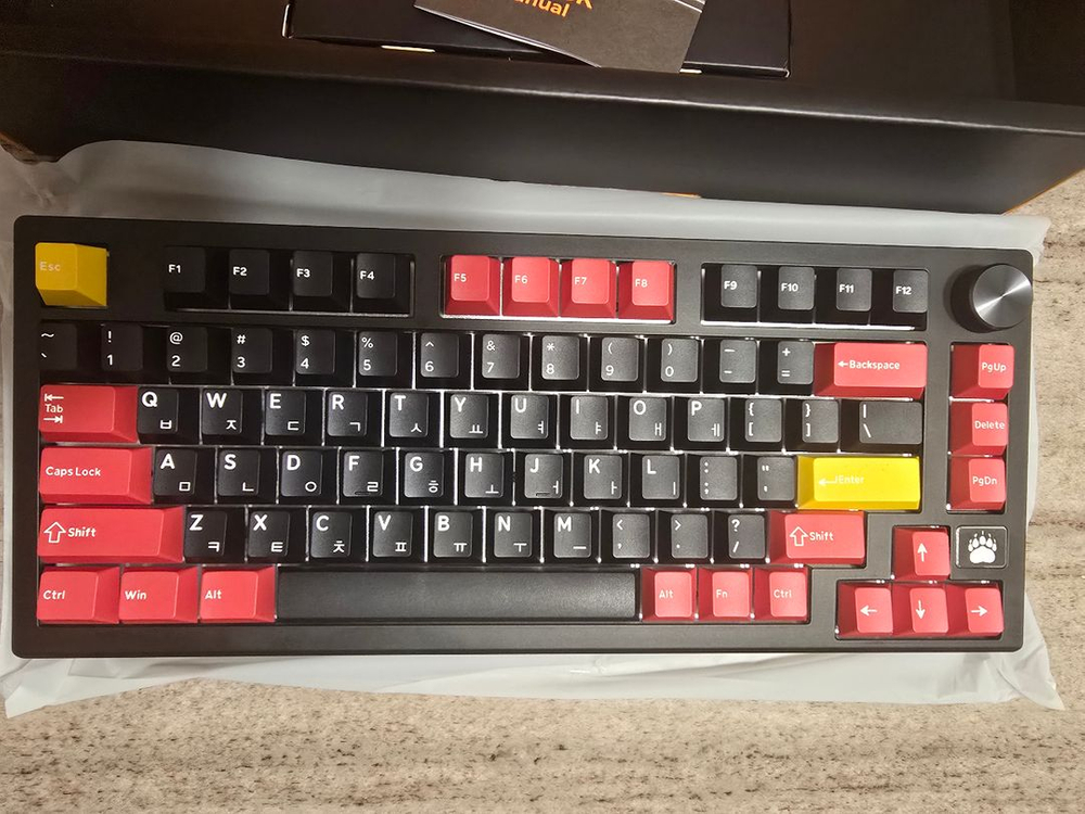 다얼유 ek75rt 8k 풀알루 래피드트리거 키보드--3