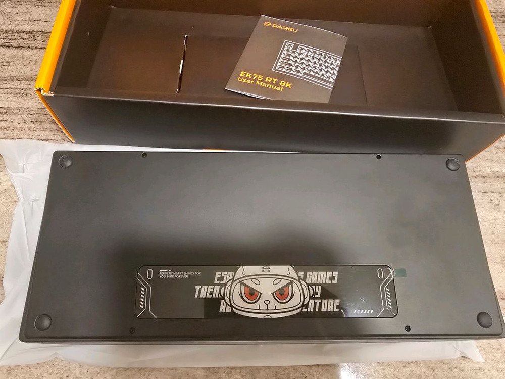 다얼유 ek75rt 8k 풀알루 래피드트리거 키보드--4