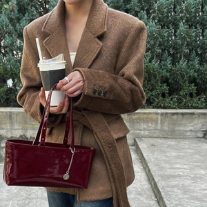 위드니노(WITH NINO) 클래시 울자켓 프리사이즈 새상품