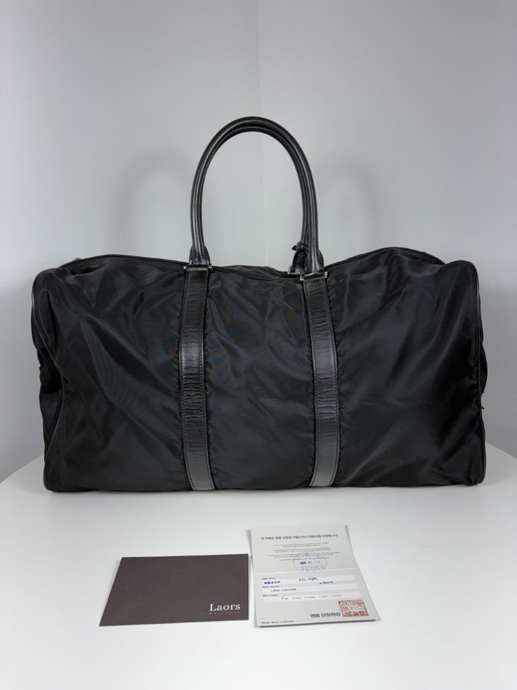 프라다 나일론 보스턴백 골프가방 여행가방--4