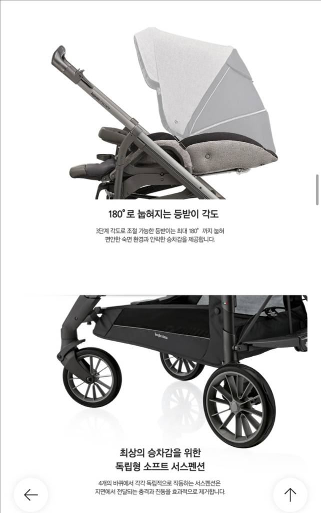 잉글레시나 트릴로지 유모차 블랙 풀세트, 출산용품, 육아용품--3