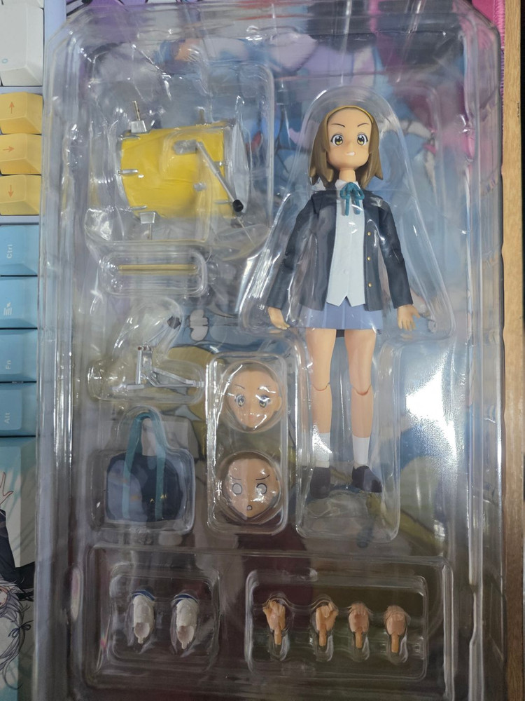 개봉품) 모빕 mobip 액션피규어 케이온 4종 일괄 판매 이미지