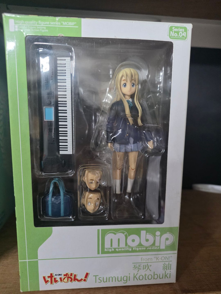 개봉품) 모빕 mobip 액션피규어 케이온 4종 일괄 판매 이미지