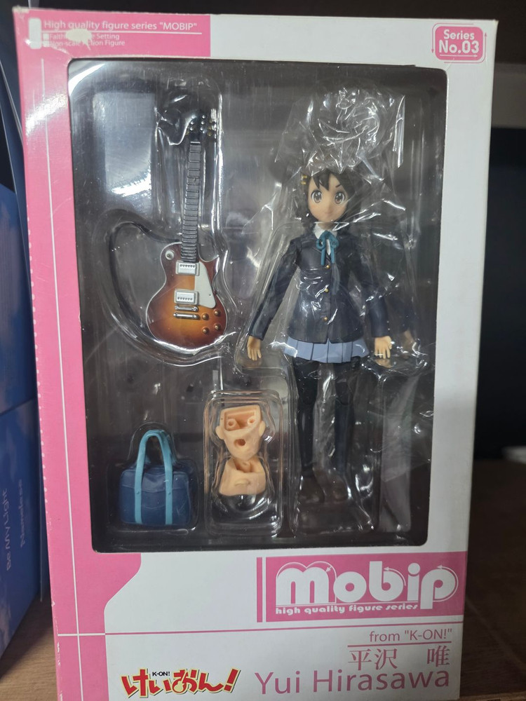 개봉품) 모빕 mobip 액션피규어 케이온 4종 일괄 판매 이미지