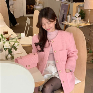 바이씨니 제작 피넛 자켓 핑크