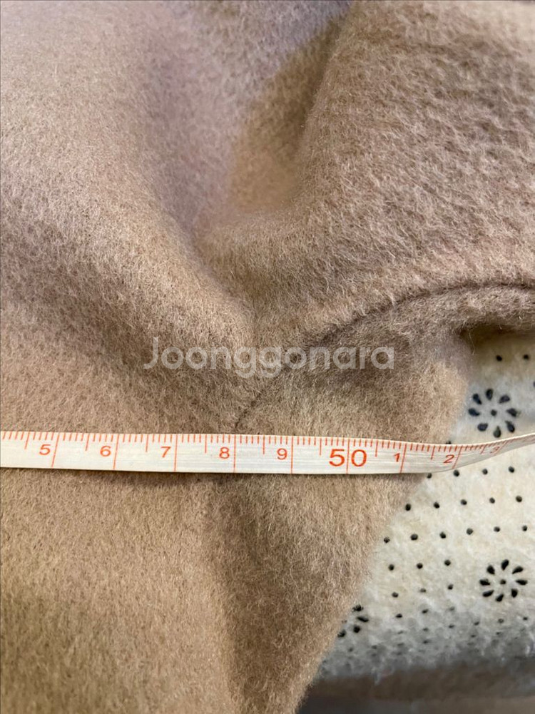 BLESSD 여성 핸드메이드 베이지 울코트 모직롱코트:) 하객룩데이트룩--6