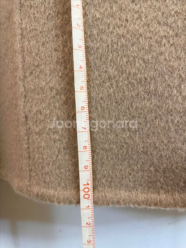 BLESSD 여성 핸드메이드 베이지 울코트 모직롱코트:) 하객룩데이트룩--7