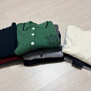 여성 니트 상의 새상품 10벌일괄